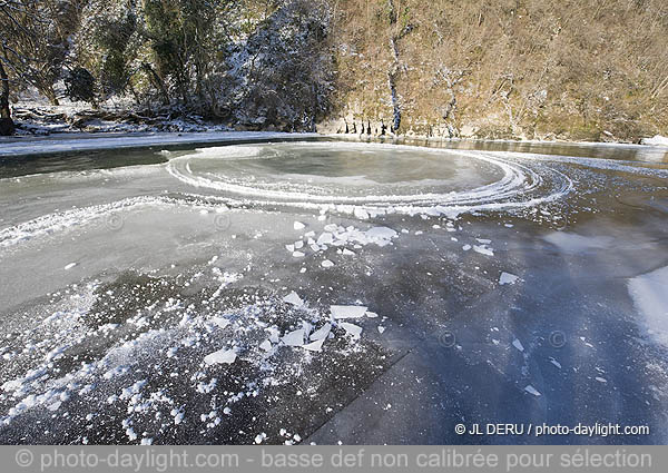 Ourthe en hiver